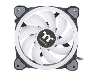 Thermaltake Riing Trio 12 RGB Radiator Fan TT Premium Edition (3-Fan Pack) CL-F072-PL12SW-A 120mm RGB LED Case Fan