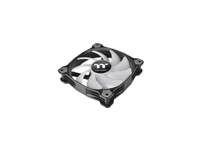 Thermaltake Pure 12 ARGB 5V Motherboard Sync/Analog Controller TT Premium Edition 16.8 Million Colors 9 Addressable LEDs 120mm Hydraulic Bearing PWM Case/Radiator Fan, (3-Fan Pack) CL-F079-PL12SW-A