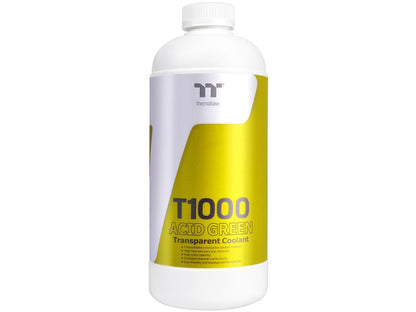 Thermaltake T1000 1000ml New Formula Acid Green Transparent Coolant Anti-Corrosion Anti-Freeze Miimize Precipitation CL-W245-OS00AG-A