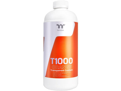 Thermaltake T1000 1000ml New Formula Orange Transparent Coolant Anti-Corrosion Anti-Freeze Miimize Precipitation CL-W245-OS00OR-A