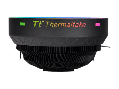 Thermaltake UX100 5V Motherboard Sync High Airflow Hydraulic Bearing ARGB Lighting CPU Cooler
