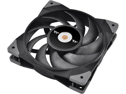 Thermaltake ToughFan 12 High Static Pressure 2000 PWM, Metal-Reinforced Motor Hub, Gen.2 Hydraulic Bearing Case/ Radiator Fan (Single Pack) CL-F117-PL12BL-A