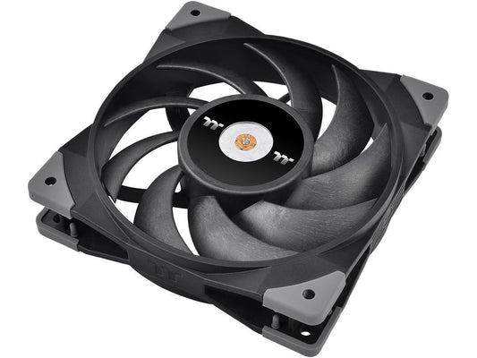 Thermaltake ToughFan 12 High Static Pressure 2000 PWM, Metal-Reinforced Motor Hub, Gen.2 Hydraulic Bearing Case/ Radiator Fan (Single Pack) CL-F117-PL12BL-A