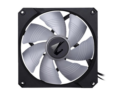 AORUS RGB Liquid Cooler 280, 280mm Radiator, Dual 140mm Windforce PWM Fans, Customizable Full Color LCD Display, Advanced RGB Lighting and Control, Intel 115X/2066, AMD AM4, TR4