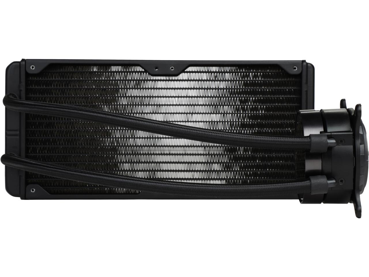 NZXT Kraken X62 280mm - All-In-One RGB CPU Liquid Cooler - CAM-Powered - Infinity Mirror Design - Performance Engineered Pump - Reinforced Extended Tubing - Aer P140mm Radiator Fan (2 Included)