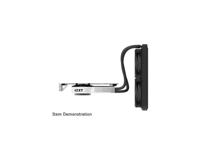 NZXT KRAKEN G12 - GPU Mounting Kit for Kraken X Series AIO - Enhanced GPU Cooling - AMD and NVIDIA GPU Compatibility - Active Cooling for VRM - White