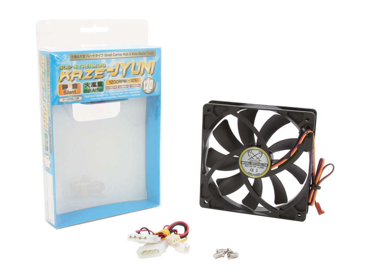 Scythe SY1225SL12M 120mm "Slipstream" Case Fan