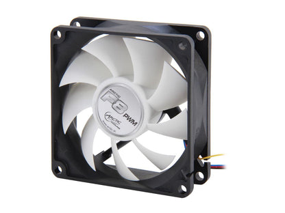 ARCTIC F8 PWM Fluid Dynamic Bearing Case Fan, 80mm PWM Speed Control, 31 CFM at 22dBA