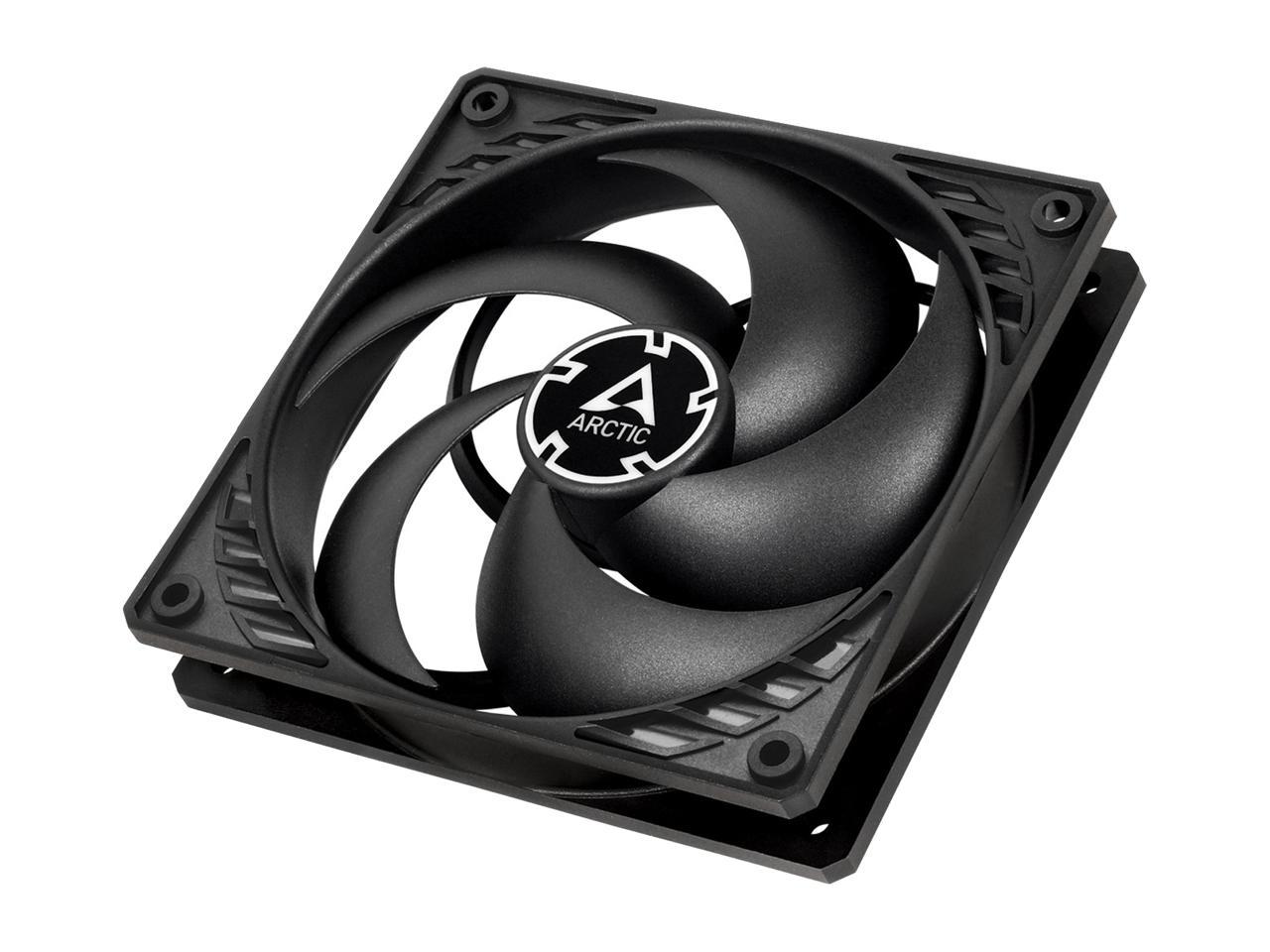 Arctic P12 PWM (Black/Black), Pressure Optimized 120mm Fan with PWM