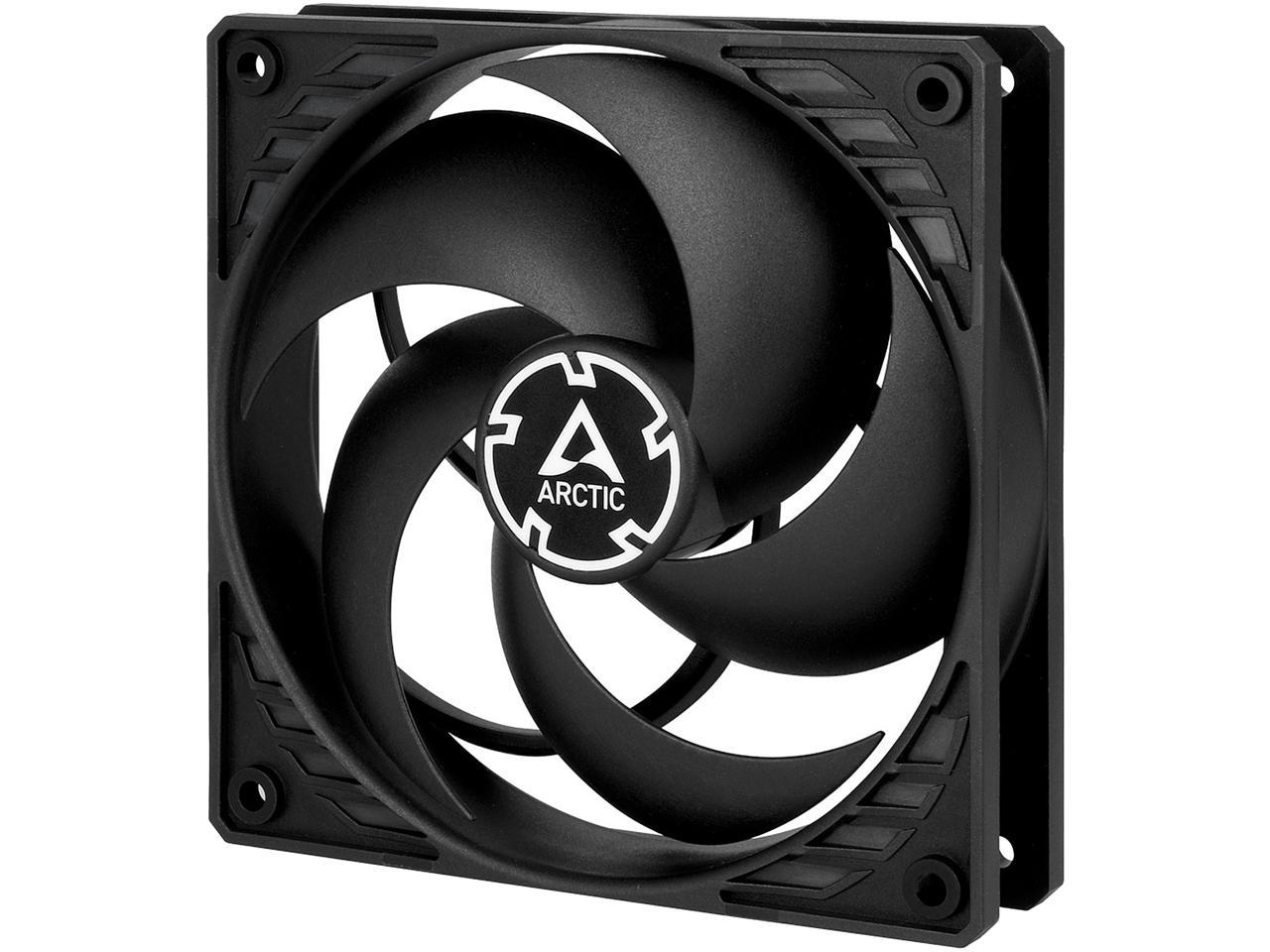 Arctic P12 PWM (Black/Black), Pressure Optimized 120mm Fan with PWM