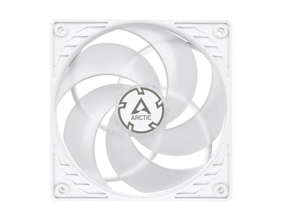 Arctic P12 PWM (White/Transparent), Pressure Optimised 120mm Fan with PWM