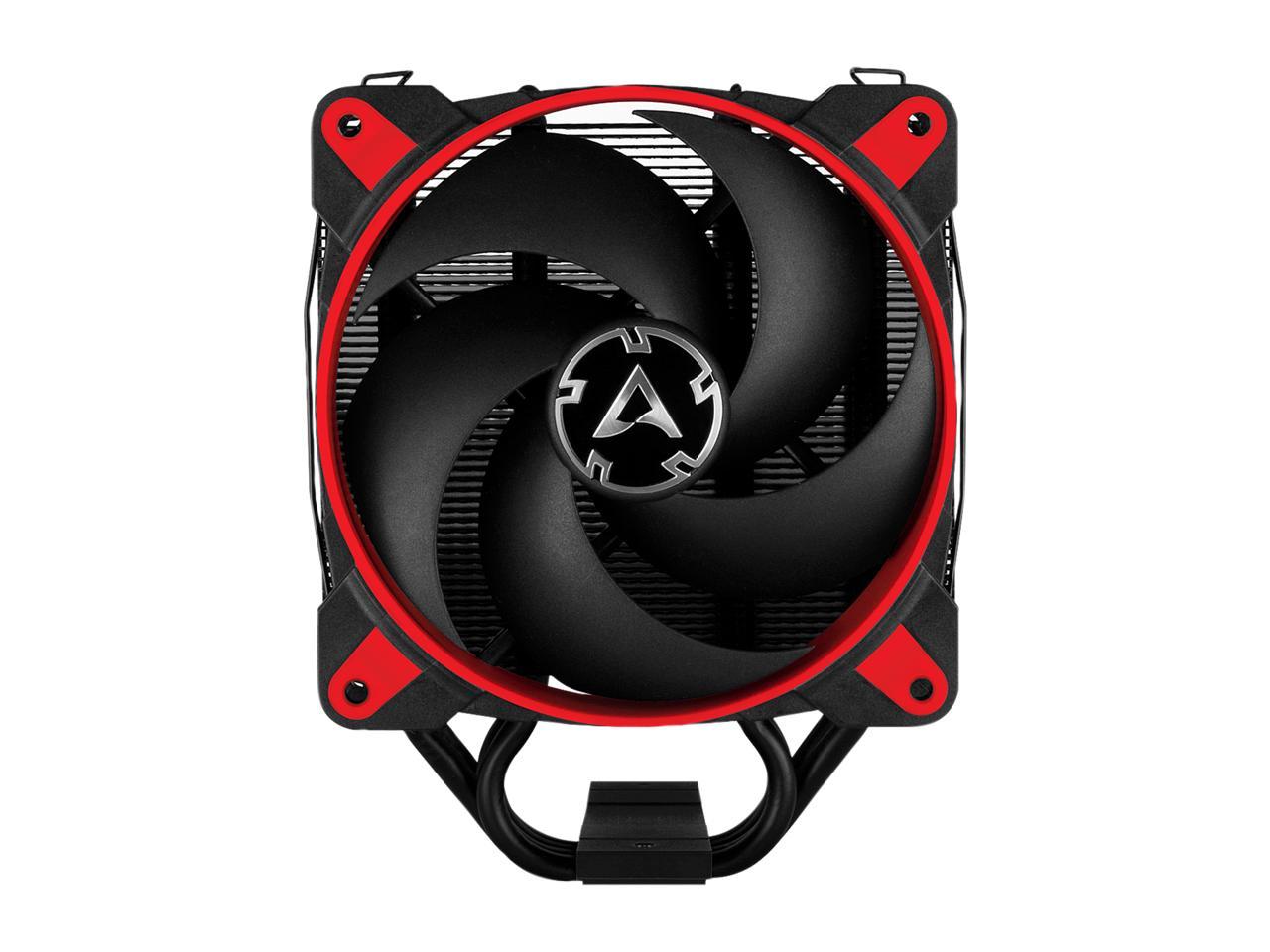 ARCTIC Freezer 34 eSports Edition - Tower CPU Cooler with Push-Pull Configuration, Wide Range of Regulation 200 to 2100 RPM, Includes Low Noise PWM 120 mm Fan - Red