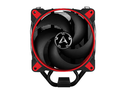 ARCTIC Freezer 34 eSports Edition - Tower CPU Cooler with Push-Pull Configuration, Wide Range of Regulation 200 to 2100 RPM, Includes Low Noise PWM 120 mm Fan - Red
