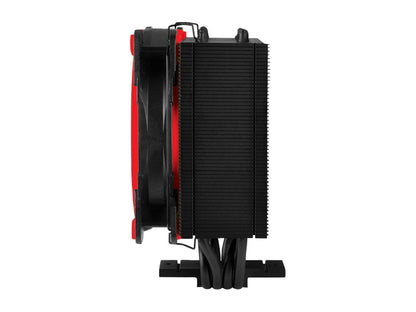 ARCTIC Freezer 34 eSports Edition - Tower CPU Cooler with Push-Pull Configuration, Wide Range of Regulation 200 to 2100 RPM, Includes Low Noise PWM 120 mm Fan - Red