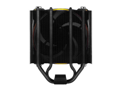 ARCTIC Freezer 34 eSports Edition - Tower CPU Cooler with Push-Pull Configuration, Wide Range of Regulation 200 to 2100 RPM, Includes Low Noise PWM 120 mm Fan - Yellow