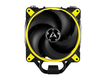 ARCTIC Freezer 34 eSports DUO - Tower CPU Cooler with Push-Pull Configuration, Wide Range of Regulation 200 to 2100 RPM, Includes 2 Low Noise PWM 120 mm Fans - Yellow