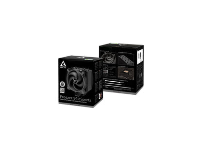 ARCTIC COOLING ACFRE00073A 120mm Fluid Dynamic Tower CPU Cooler with BioniX P-Fan LGA 1700 Compatible