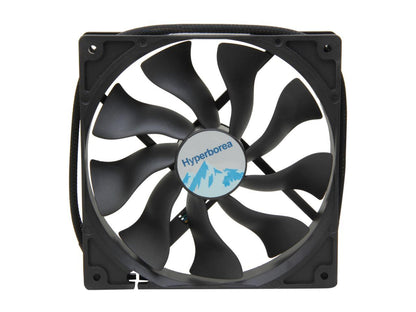 Rosewill ROCF-11003 - 140mm Computer Case Cooling Fan - Hydro Dynamic Bearing, Silent, 2 Rotation Speeds with PWM Control