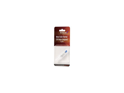 StarTech.com SILVGREASE1 1.5g Metal OxIDE Thermal CPU Paste Compound Tube for Heatsink - cpu paste - thermal compound - thermal grease