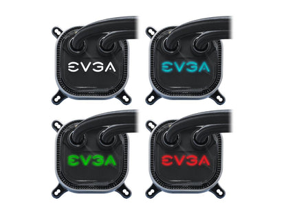EVGA CLC 280mm All-In-One RGB LED CPU Liquid Cooler, 2x FX13 140mm PWM Fans, Intel, AMD, 400-HY-CL28-V1