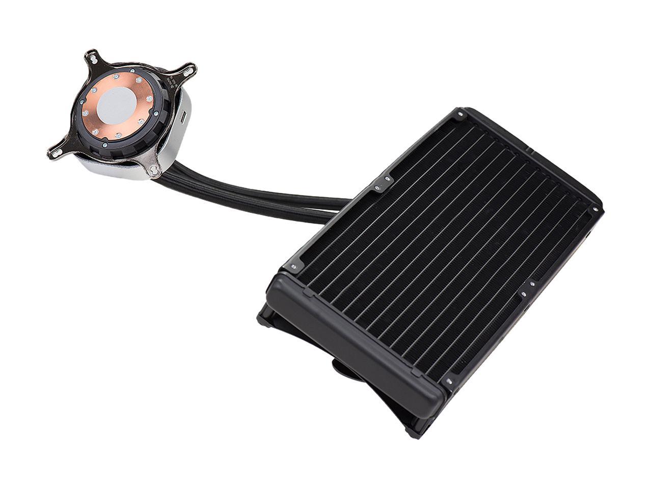 EVGA CLC 280mm All-In-One RGB LED CPU Liquid Cooler, 2x FX13 140mm PWM Fans, Intel, AMD, 400-HY-CL28-V1