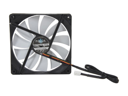 Fractal Design Silent Series R2 140mm Silence Optimized Hydraulic Bearing Black/White Computer Case Fan
