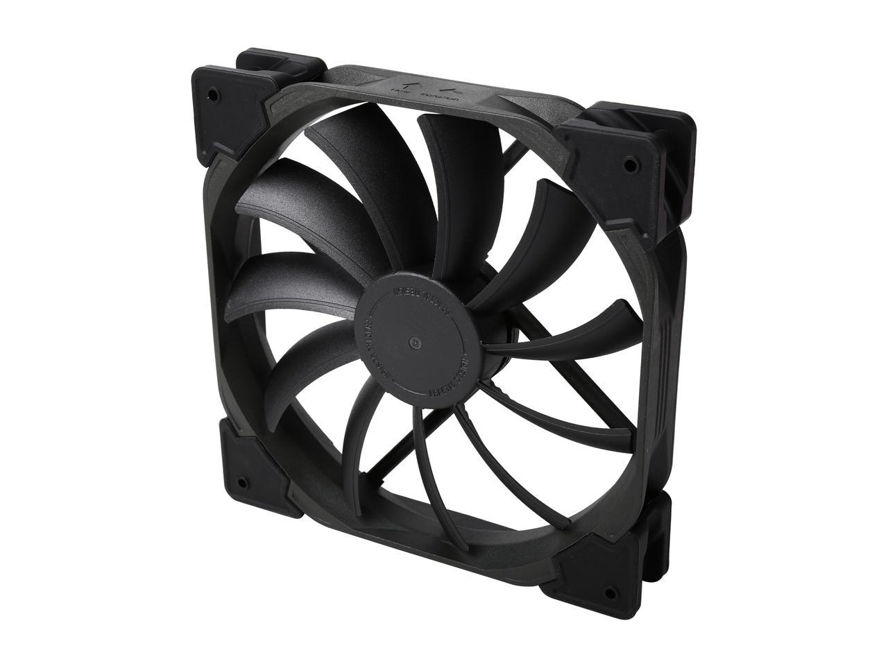Fractal Design Venturi HF Series Black Fluid Dynamic Bearing High Airflow 140mm Case Fan