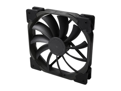 Fractal Design Venturi HF Series Black Fluid Dynamic Bearing High Airflow 140mm Case Fan