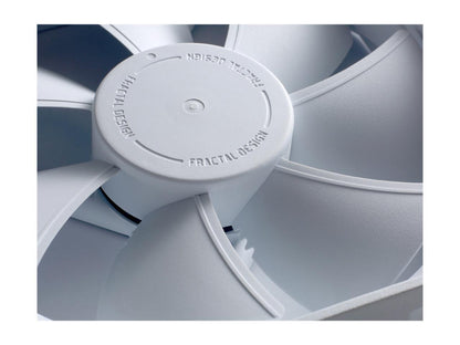 Fractal Design Dynamic X2 GP-12 120mm High Durability Long Life Sleeve Bearing White Edition Computer Case Fan