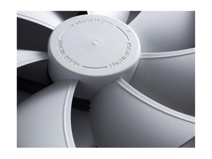 Fractal Design Dynamic X2 PWM GP-14 140mm High Durability Long Life Sleeve Bearing Black/White Radiator Optimized Computer Case Fan