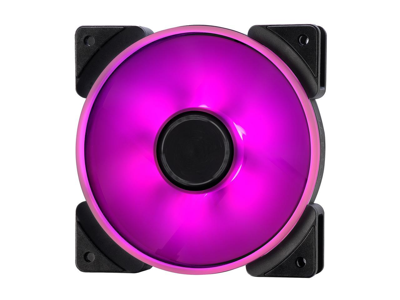 Fractal Design Prisma AL-12 PWM 120mm Addressable RGB LED Long Life Sleeve Bearing Computer Case Fan