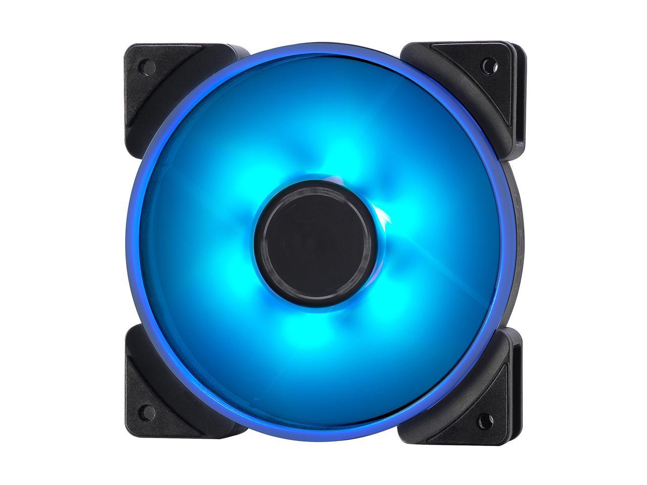 Fractal Design Prisma AL-12 PWM 120mm Addressable RGB LED Long Life Sleeve Bearing Computer Case Fan 3-Pack