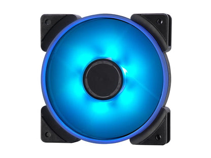 Fractal Design Prisma AL-12 PWM 120mm Addressable RGB LED Long Life Sleeve Bearing Computer Case Fan 3-Pack