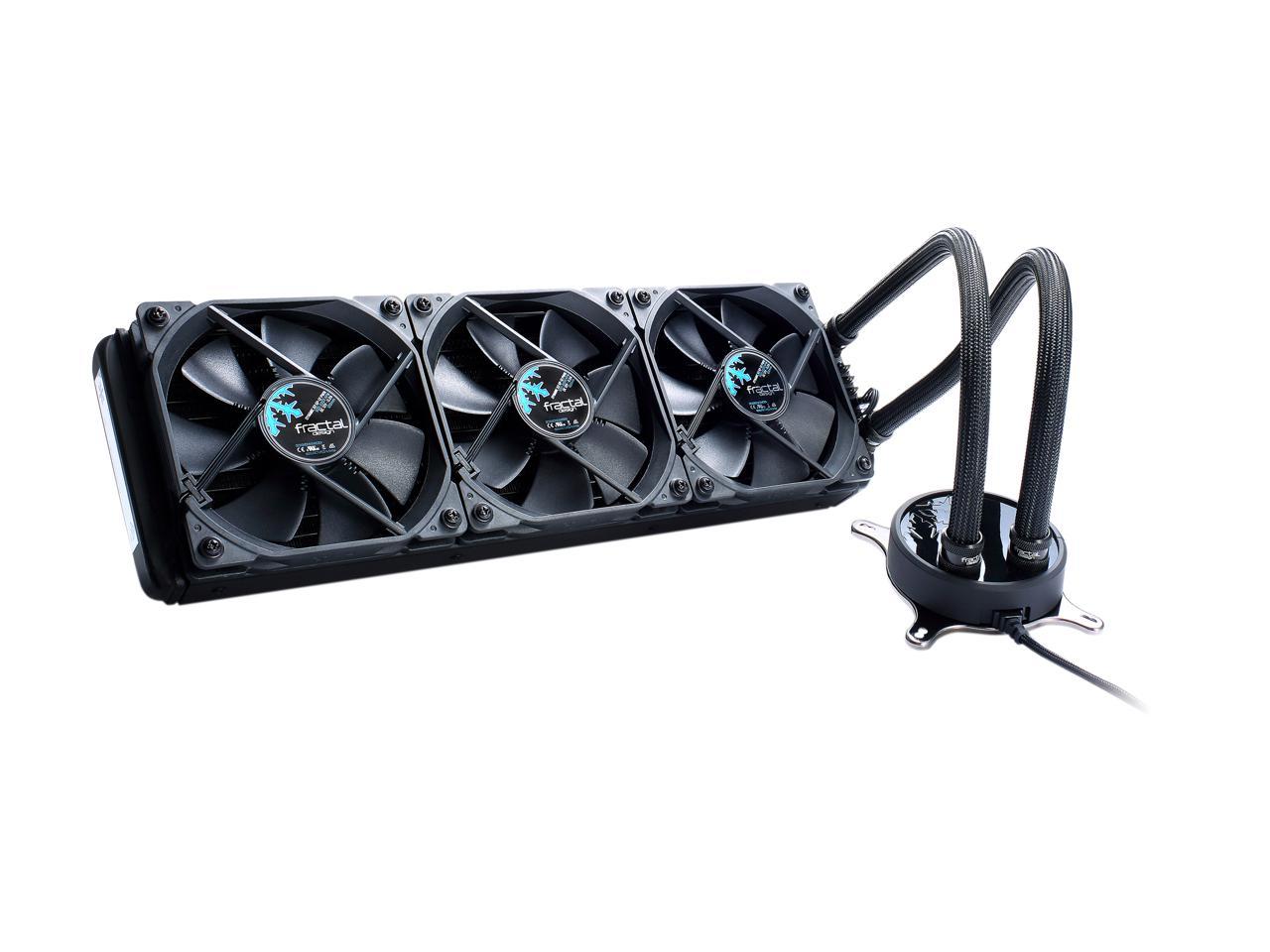 Fractal Design Celsius S36 Blackout 360mm Silent High Performance Slim Expandable All-In-One CPU Liquid / Water Cooler