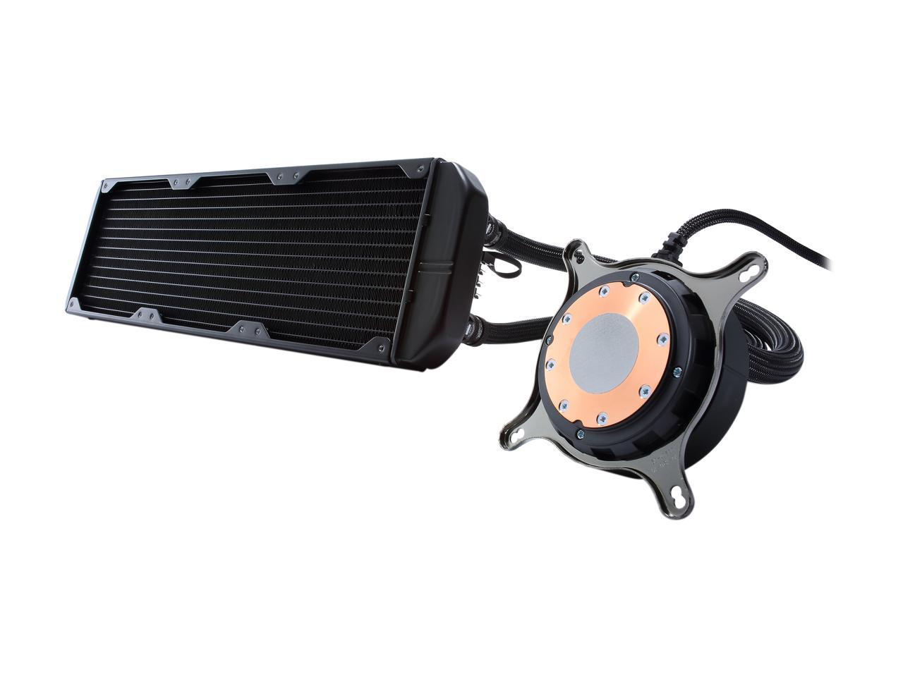 Fractal Design Celsius S36 Blackout 360mm Silent High Performance Slim Expandable All-In-One CPU Liquid / Water Cooler