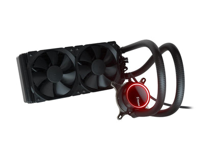 Fractal Design Celsius+ S24 Dynamic X2 PWM Black 240mm Silent Performance Slim Radiator AIO CPU Liquid/Water Cooler