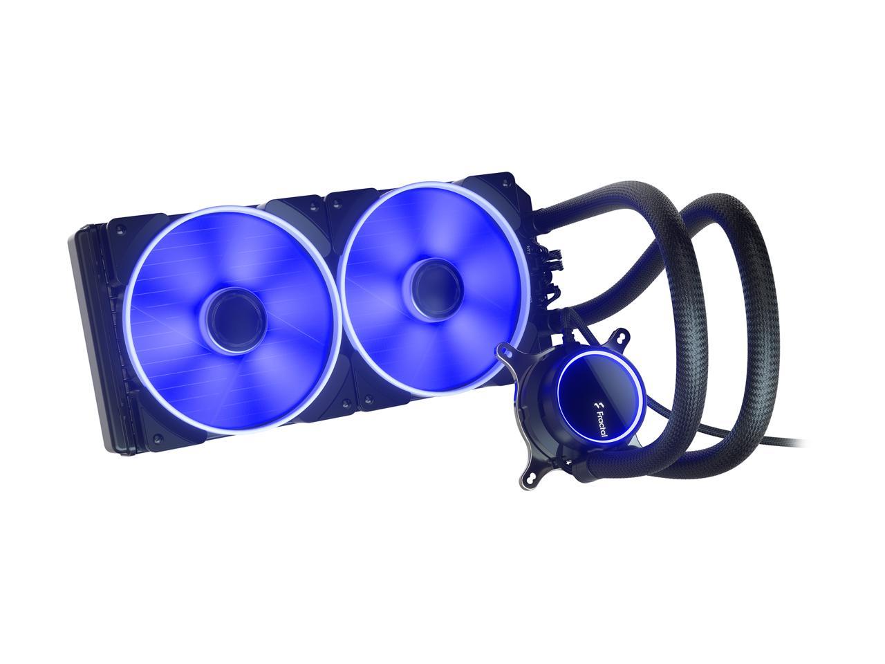 Fractal Design Celsius+ S28 Prisma PWM ARGB 280mm Silent Performance Slim Radiator AIO CPU Liquid/Water Cooler