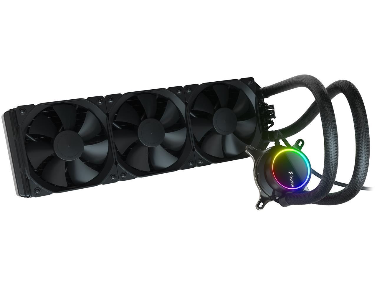 Fractal Design Celsius+ S36 Dynamic X2 PWM Black 360mm Silent Performance Slim Radiator AIO CPU Liquid/Water Cooler