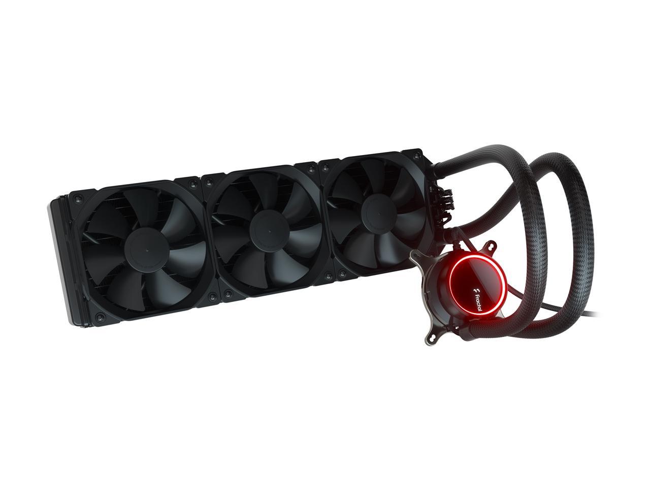 Fractal Design Celsius+ S36 Dynamic X2 PWM Black 360mm Silent Performance Slim Radiator AIO CPU Liquid/Water Cooler