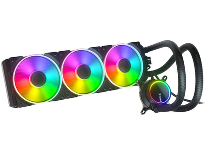 Fractal Design Celsius+ S36 Prisma PWM ARGB 360mm Silent Performance Slim Radiator AIO CPU Liquid/Water Cooler