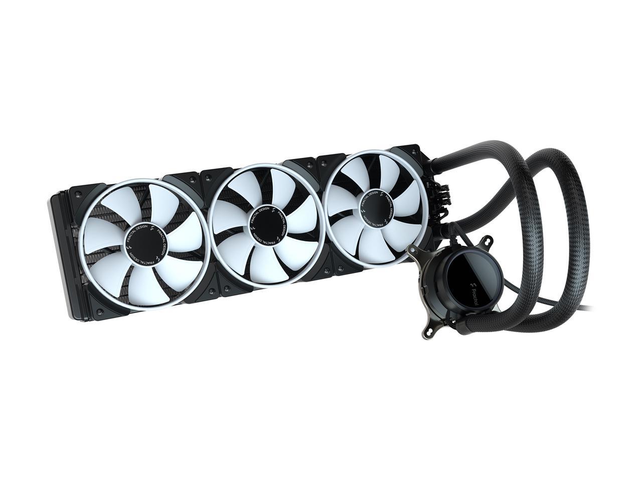Fractal Design Celsius+ S36 Prisma PWM ARGB 360mm Silent Performance Slim Radiator AIO CPU Liquid/Water Cooler