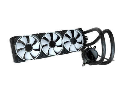 Fractal Design Celsius+ S36 Prisma PWM ARGB 360mm Silent Performance Slim Radiator AIO CPU Liquid/Water Cooler