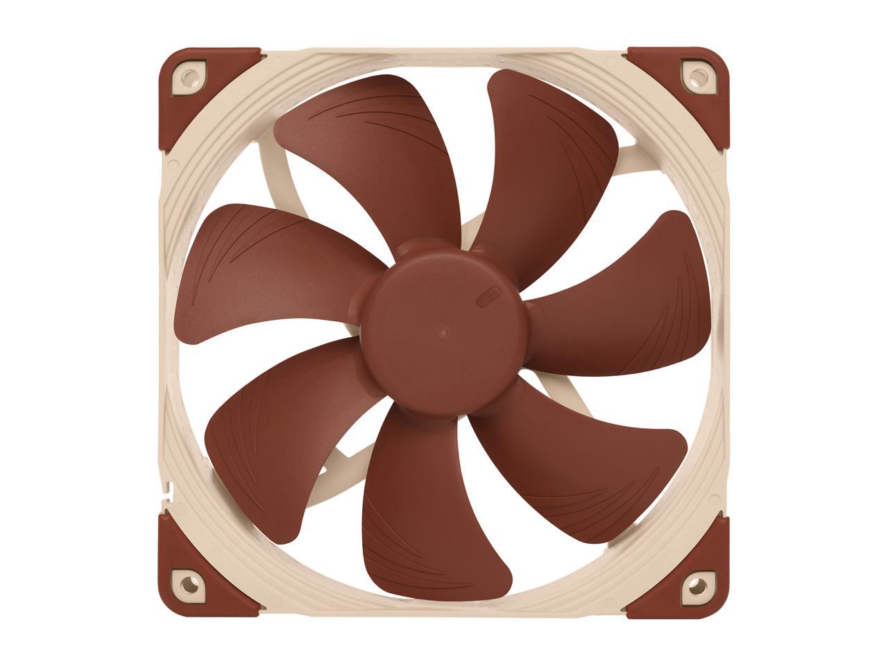 Noctua NF-A14 PWM, Premium Quiet Fan, 4-Pin (140mm, Brown)