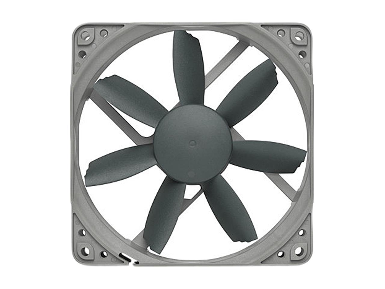 Noctua NF-S12B redux-1200, High Performance Cooling Fan, 3-Pin, 1200 RPM (120mm, Grey)