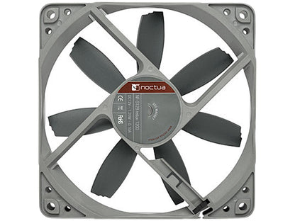 Noctua NF-S12B redux-1200, High Performance Cooling Fan, 3-Pin, 1200 RPM (120mm, Grey)