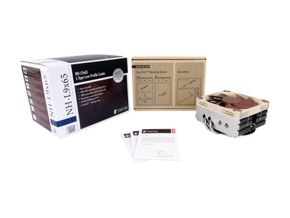 Noctua NH-L9x65 92 x 92 x 14mm, 92 x 92 x 25mm SSO2 Low-profile Quiet CPU Cooler, NF-A9x14 PWM fan