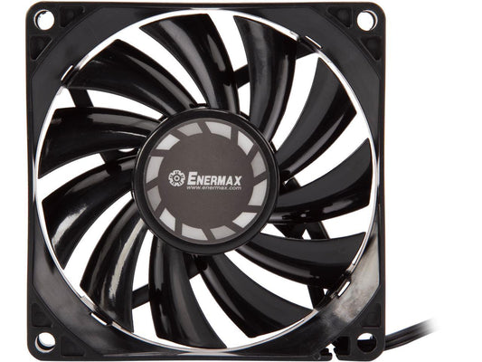 Athena Power FANC-TB815 8015 Slim Fan with Twister Bearing Technology Long Lifetime & Low Noise. And Turbine Blades for High-pressure Airflow.