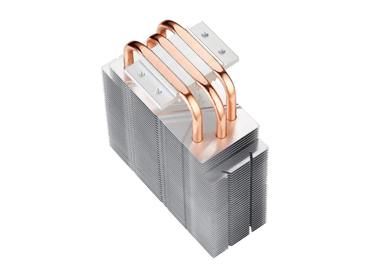 DEEPCOOL GAMMAXX 300-CPU Cooler 3 Direct Contact Heat Pipes 120mm PWM Silent Fan (AM4 Compatible)