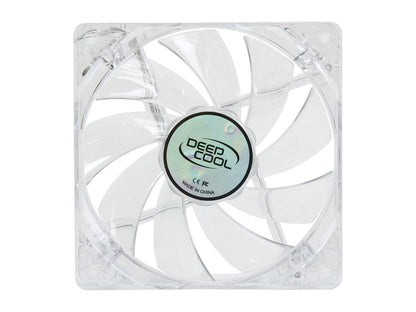 DEEPCOOL XFAN 120L/B Hydro Bearing Transparent Fan with Blue LED