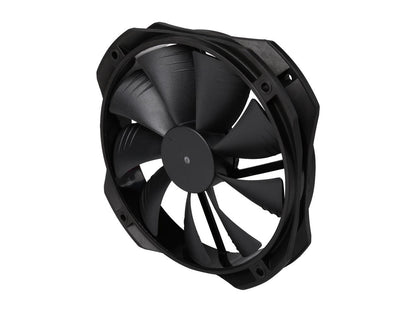 DEEPCOOL GF 140 Black FDB Bearing PWM Fan Detachable, Rubber Coating De-vibration Deep Silent